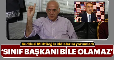 Müftüoğlu sınıf başkanı bile olamaz!