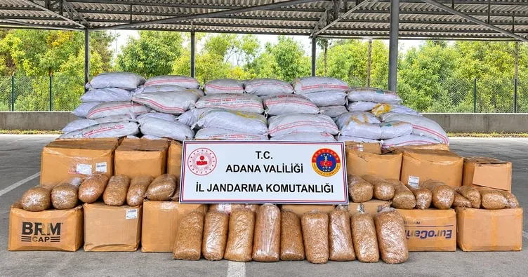 3 TIR’da 8 ton kaçak tütün ele geçirildi