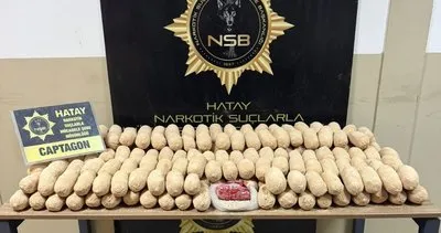 Patates yüklü TIR’da captagon çıktı #hatay