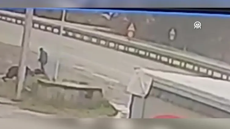 Balıkesir’deki kazada 28 kişi yaralanmıştı! Dehşet anları güvenlik kamerasında