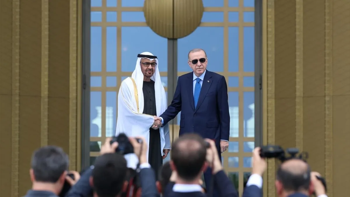 Başkan Erdoğan BAE Devlet Başkanı ile telefonda görüştü! Başkan Erdoğan BAE Devlet Başkanı ile telefonda görüştü!