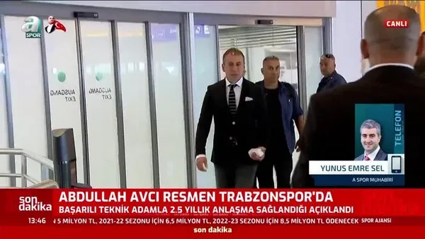 Abdullah Avcı resmen Trabzonspor'da