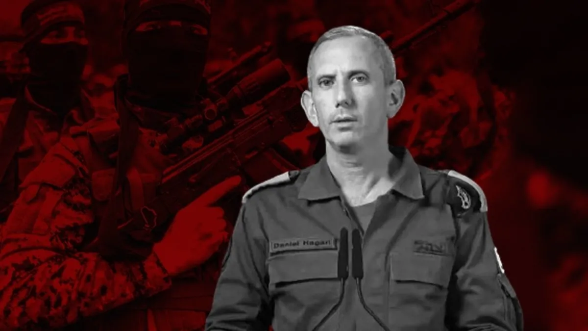 İsrail Ordu Sözcüsü Hagari'den Hamas itirafı: Onları ortadan kaldıramayız