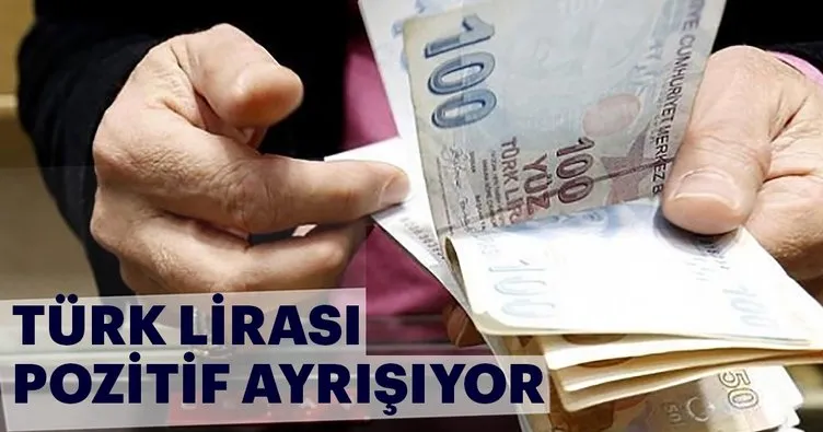 Türk Lirası pozitif ayrışıyor