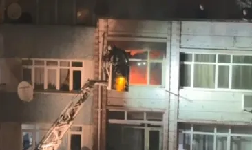 Eşini öldürüp evi ateşe verdi