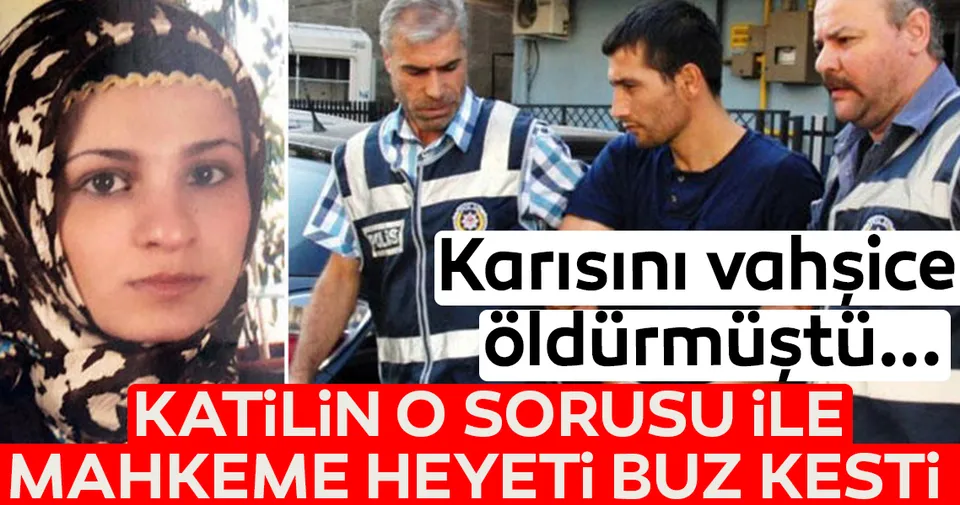 Son Dakika Haberi Karısını vahşice öldürmüştü! Detaylar Son Dakika Haberi Karısını vahşice öldürmüştü! Detaylar