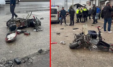 Bursa’da feci kaza! Hafif ticari araç elektrikli bisiklete çarptı: Sürücü hayatını kaybetti! #bursa