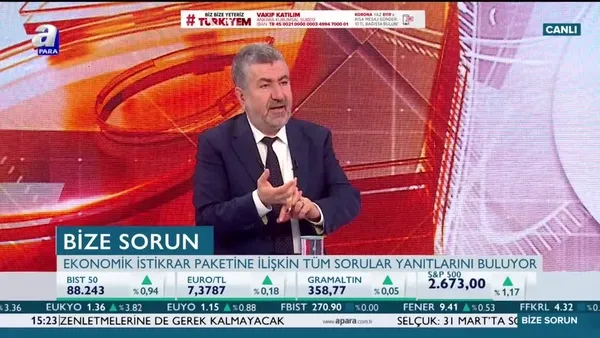 Sanayi ve Teknoloji Bakan Yardımcısı Çetin Ali Dönmez'den önemli açıklamalar (8 Nisan 2020 Çarşamba)