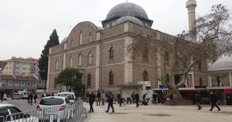 Asırlık Zağnos Paşa Camii’nin silueti yeniden ortaya çıkarıldı