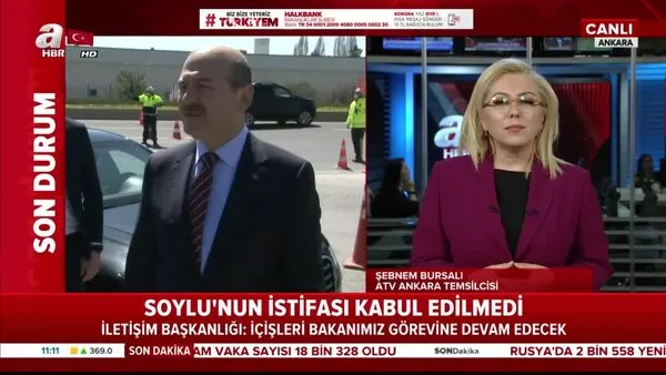 Son dakika: İşte İçişleri Bakanı Süleyman Soylu'nun istifa kararını açıklamasının ardından yaşananlar... | Video