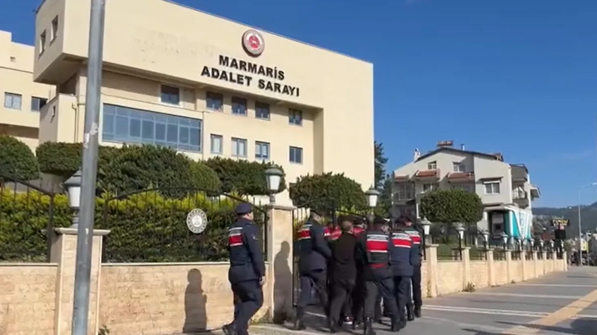 Marmaris’te organize suç örgütüne operasyon: 7 şüpheli tutuklandı