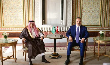 Bakan Fidan Suudi Arabistanlı mevkidaşıyla görüştü