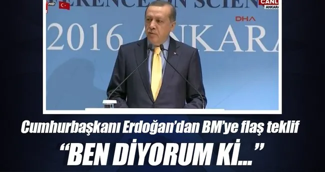 Erdoğan: BM’de 20 daimi üye olsun