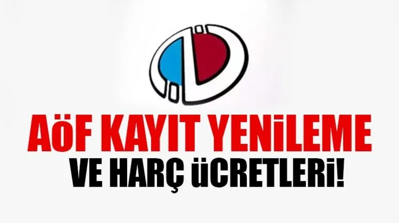 aof harc ucretleri ne kadar 2017