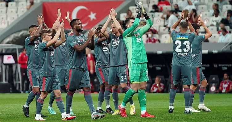 Beşiktaş hazırlık maçında farklı kazandı!