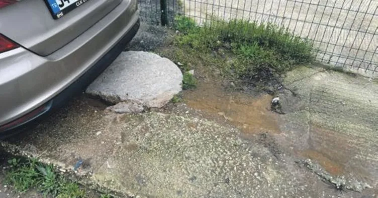 Lağım suları mahalleliyi isyan ettirdi