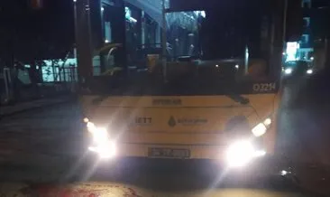 Kartal- Çayırova arasında çalışan İETT otobüsü şoförü yol verme kavgasında yaralandı