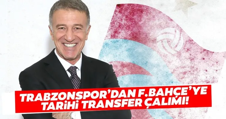 Trabzonspor’dan Fenerbahçe’ye tarihi transfer çalımı!