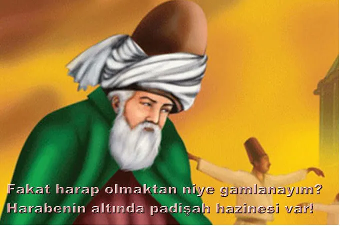 Resimli Mevlana Sözleri - En Güzel Hz. Mevlana Sözleri ve Öğütleri