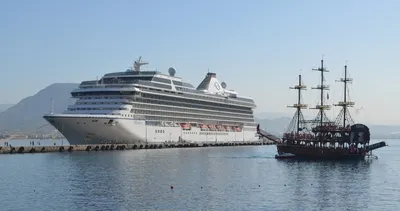 Amerikalılar Alanya’ya denizden geldi