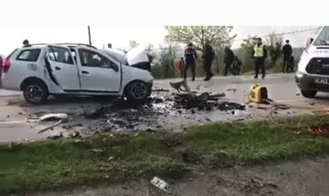 İzmit- Kandıra yolunda kaza: 2 ölü 1 yaralı #kocaeli