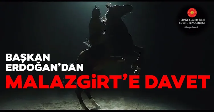 Erdoğan’dan Malazgirt’e davet