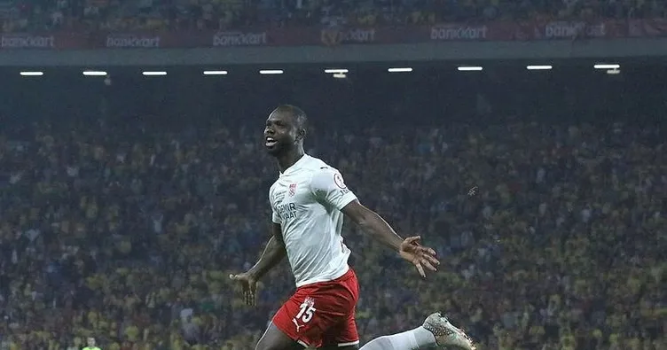 Konate, Sivasspor tarihine geçmeyi başardı!