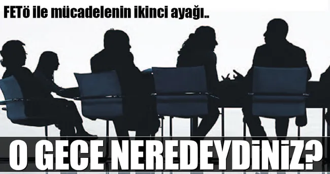 O gece neredeydiniz?