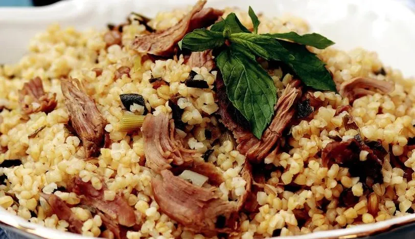 Etli Mercimekli Bulgur Pilavı Tarifi Pilavlar Sofra