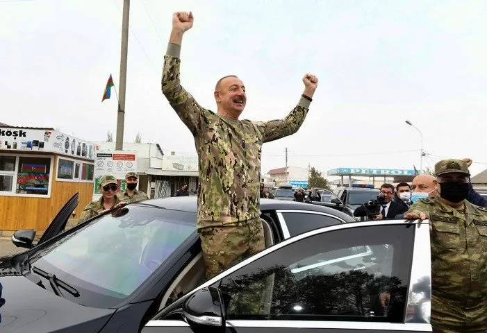 Aliyev işgalden kurtarılan bölgede! 27 yıl sonra ilk kez...