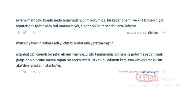 CHP’nin İstanbul için Ekrem İmamoğlu’nu aday göstermesi CHP’lileri kızdırdı: Sandığa gitmeyeceğiz
