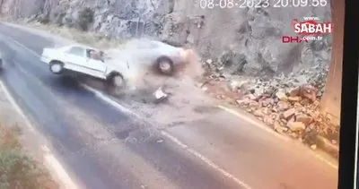 Erzurum’da 1 kişinin öldüğü, 2 aracın kafa kafaya çarpıştığı feci kaza kamerada | Video
