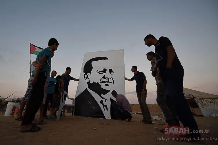 Filistinli ressam, seçim zaferinin ardından bakın ne yaptı?
