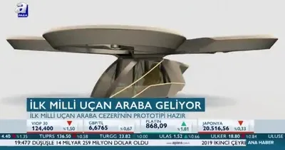 İlk milli uçan araba geliyor
