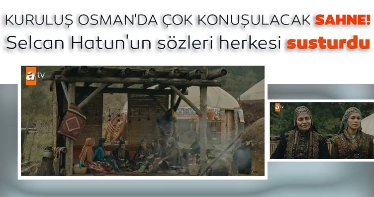 Kuruluş Osman’da geceye damga vuran sahne!