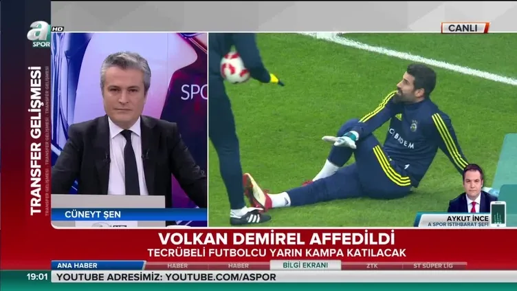 Volkan Demirel affedildi