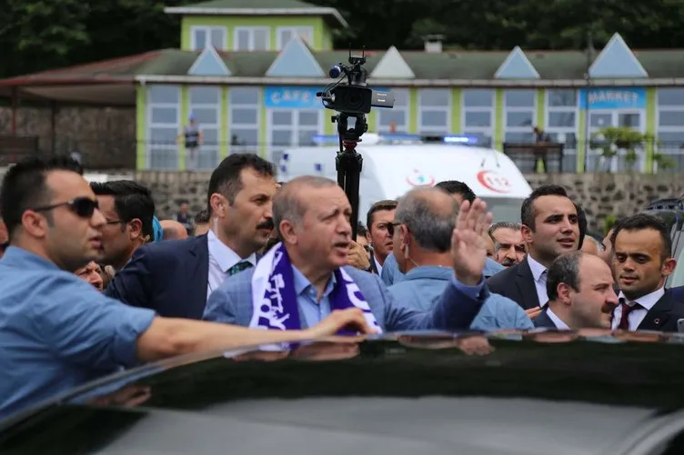 Son dakika: Cumhurbaşkanı Erdoğan’dan sürpriz ziyaret