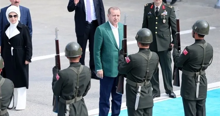 Erdoğan’ın 11 saatlik ABD yolculuğu başladı