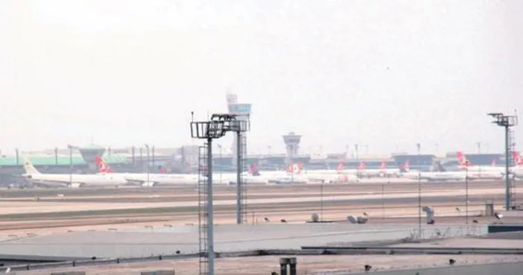 Apronlarda park yoğunluğu