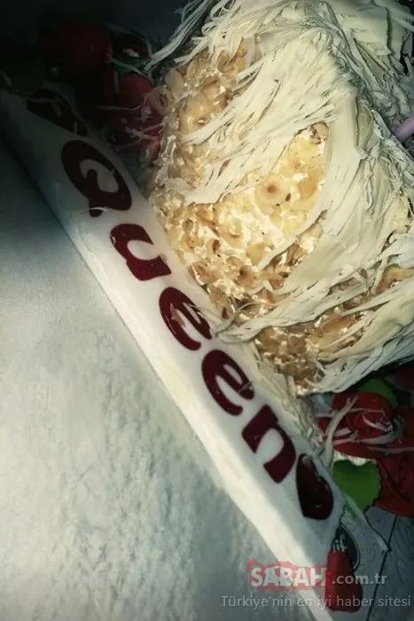 Oyuncu Merve Boluğur doğum gününü kutladı! Pastası dikkat çekti!