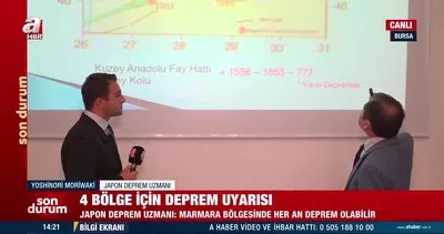 Japon deprem uzmanı 4 bölge için uyardı: Marmara bölgesinde her an deprem olabilir | Video