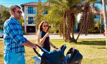 Taze anne Ceyda Ateş’in aile pozu sosyal medyayı salladı! Ceyda Ateş’in kızı 2 aylık oldu