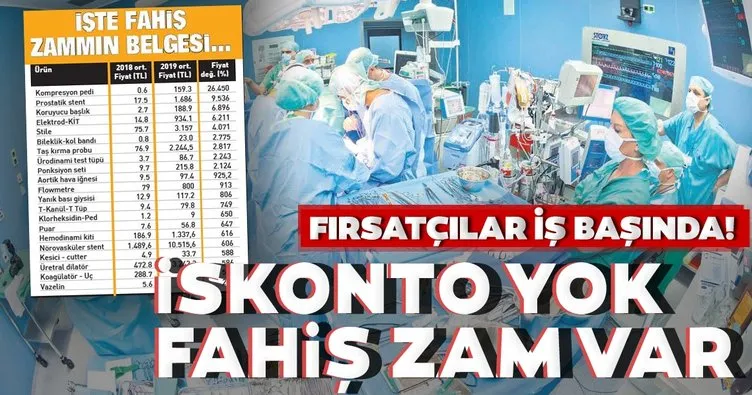 İskonto yok fahiş zam var