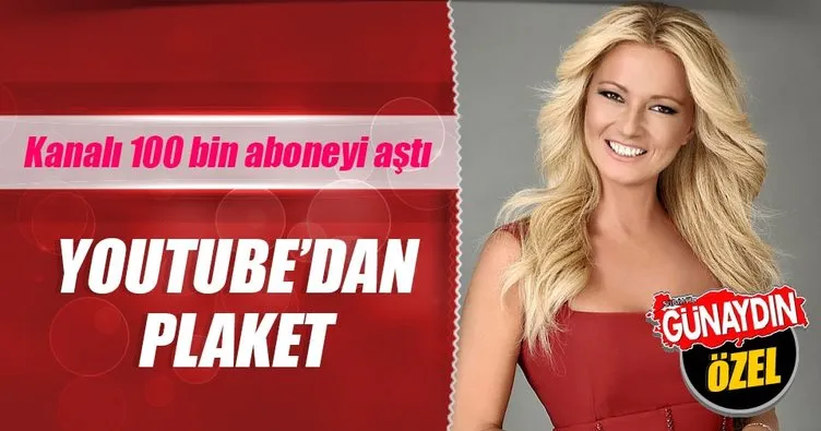 Youtube’dan Müge Anlı’ya plaket