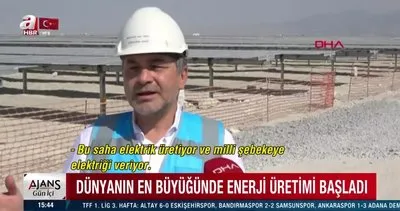 Konya Karapınar dünyanın en büyüğü olan Karapınar Güneş Enerjisi Santrali’nde enerji üretimi başladı | Video