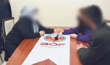 PKK’dan kaçıp aileleriyle buluştular