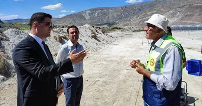 Jeotermal Sera OSB kurulumu için yapılan jeofizik etüd çalışmaları yerinde incelendi #erzincan