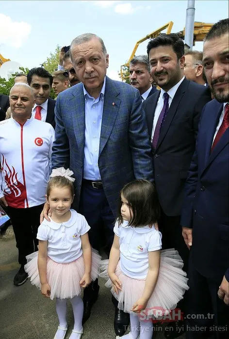 Vatandaşlar Nevşehir’de Cumhurbaşkanı Erdoğan’ı coşkuyla karşıladı!