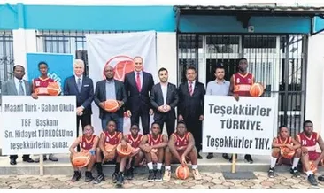 TBF’den Gabon’a destek