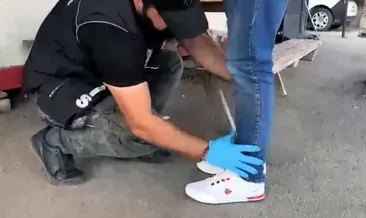 Ayakkabı tabanından metamfetamin çıktı #adana